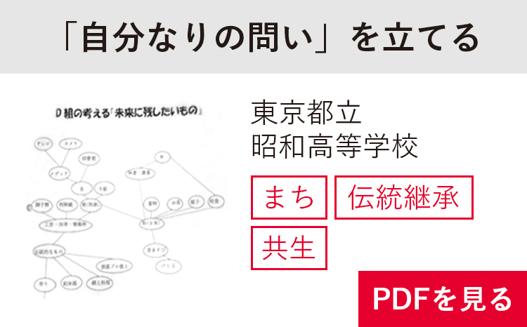 実践事例　東京都立昭和高等学校