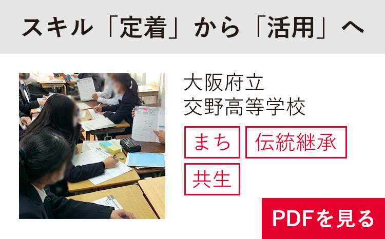 実践事例　大阪府立交野高等学校