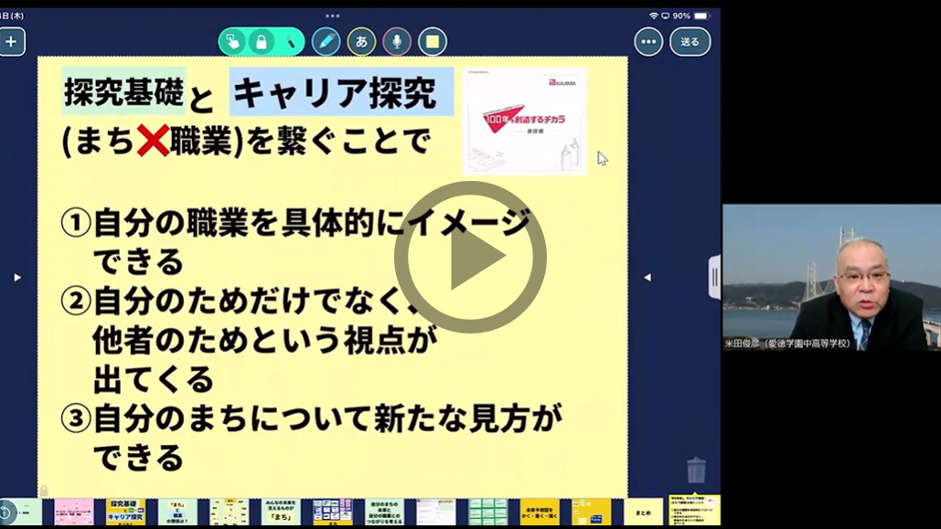 まちと生徒の未来をつなぐ｢まとめ｣の活用